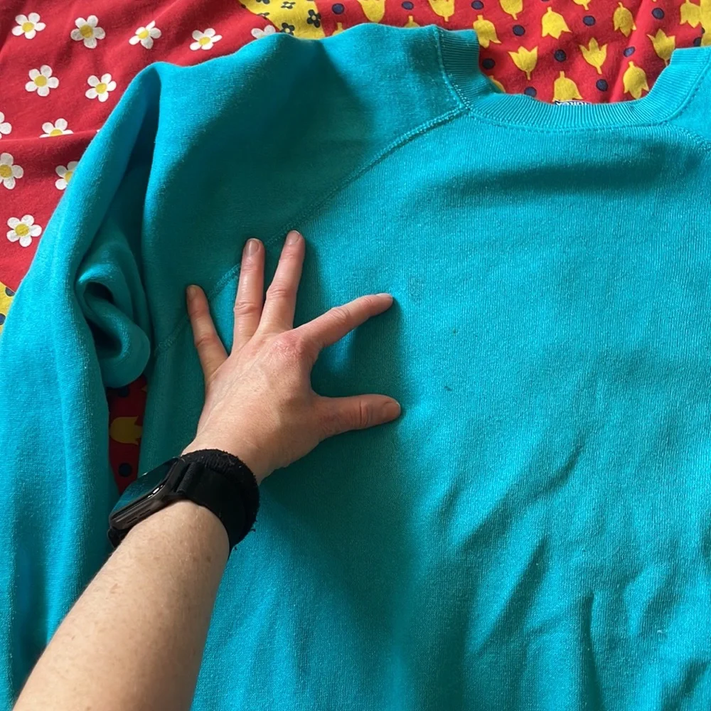 Vintage metal wolf growl tultex medium sweatshirt - Picture 5 of 5